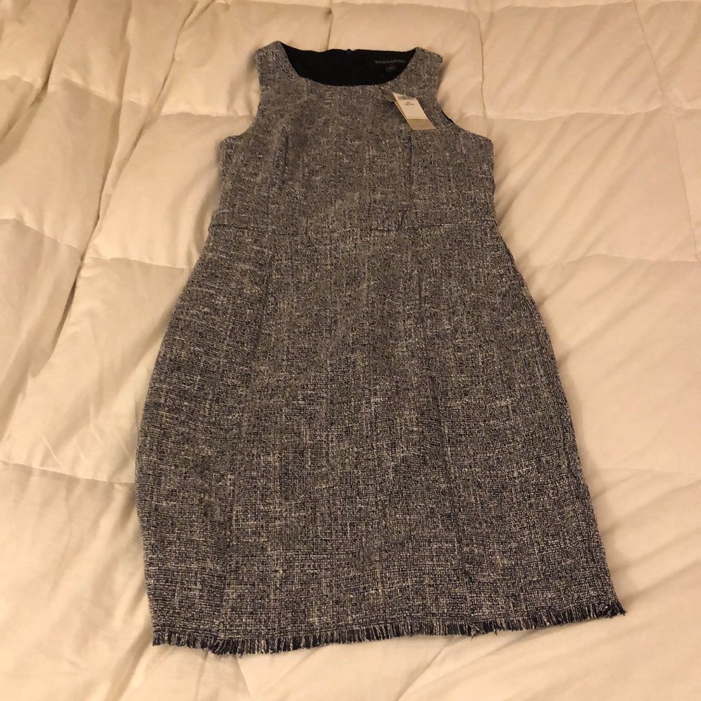 NWT, Banana Republic tweed knit dress